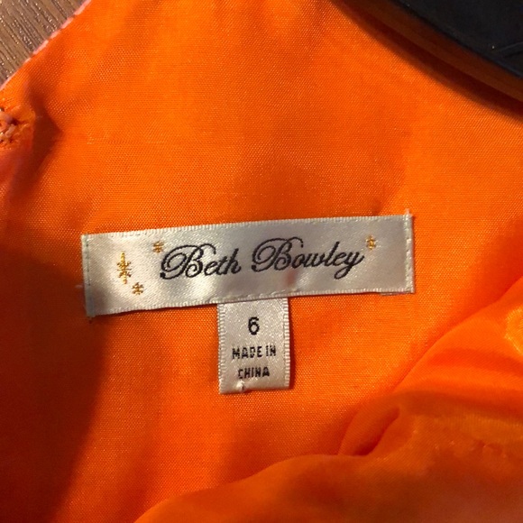 Beth Bowley multi-colored size 6 occasion dress - Picture 4 of 5